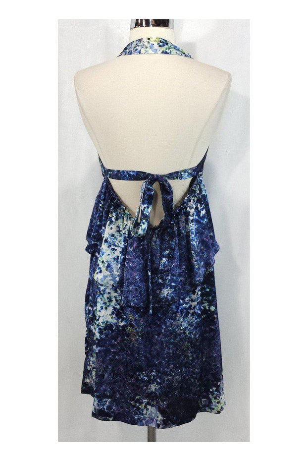 Current Boutique-Edun - Galaxy Print Silk Halter Dress Sz S