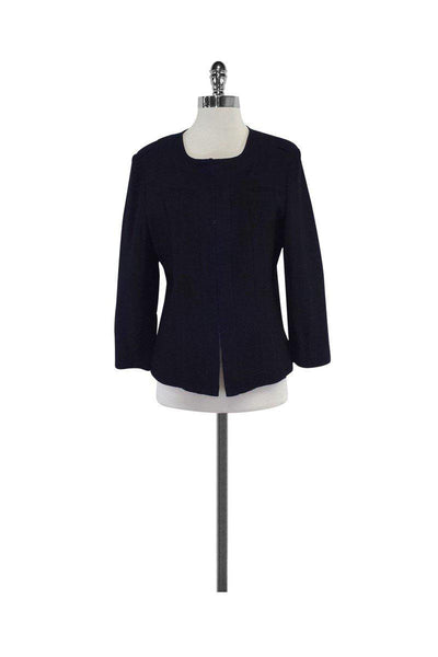 Current Boutique-Elie Tahari - Navy Jacket Sz 14