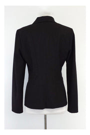 Current Boutique-Elie Tahari - Brown & Black Checkered Jacket Sz 8