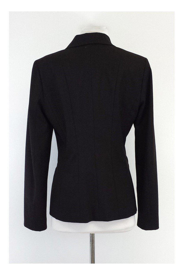 Current Boutique-Elie Tahari - Brown & Black Checkered Jacket Sz 8