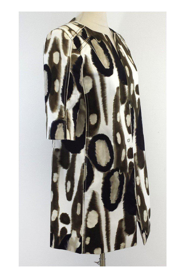 Current Boutique-Elie Tahari - Abstract Jacket Sz S