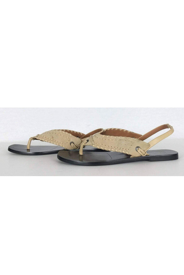 Current Boutique-Elie Tahari - Beige Slingback Sandals Sz 7