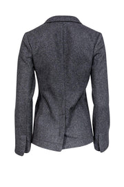 Current Boutique-Elizabeth & James - Grey Wool Blend Double Breasted Blazer Sz XS