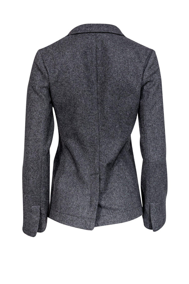 Current Boutique-Elizabeth & James - Grey Wool Blend Double Breasted Blazer Sz XS