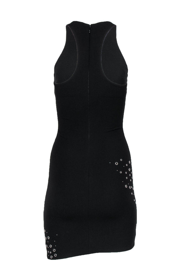 Current Boutique-Elizabeth & James - Black Bodycon Dress w/ Grommet Details Sz 0