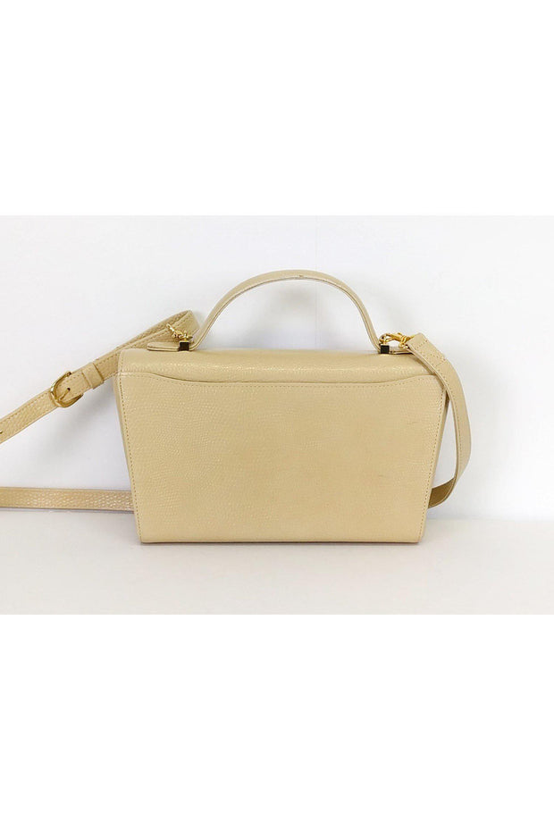 Current Boutique-Emanuel Ungaro - Cream Structured Handbag