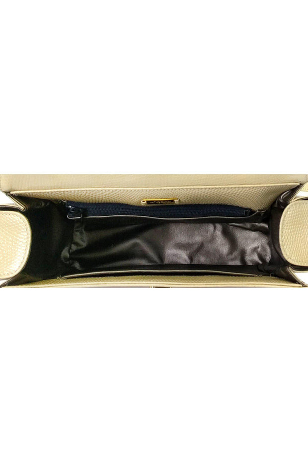 Current Boutique-Emanuel Ungaro - Cream Structured Handbag
