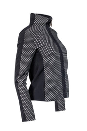 Current Boutique-Escada Sport - Black & White Diamond Print Jacket Sz 2