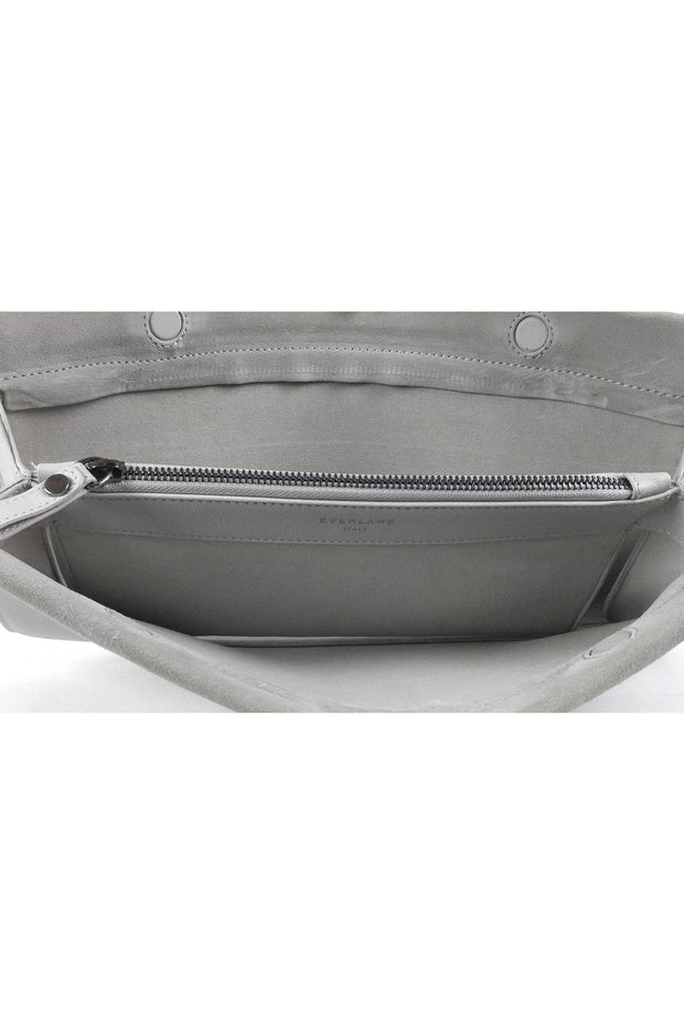 Current Boutique-Everlane - Grey Petra Clutch