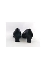 Current Boutique-Ferragamo - Black Square Toe Pumps Sz 8
