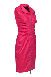 Current Boutique-Frank Lyman - Hot Pink Sleeveless Cocktail Dress Sz 6