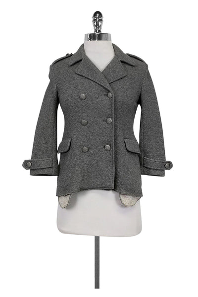 Current Boutique-Gryphon - Grey Knit Blazer Sz XS