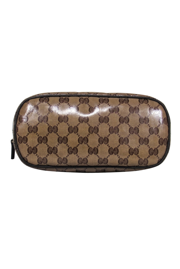 Current Boutique-Gucci - Brown "GG" Monogram Mini Convertible Crossbody