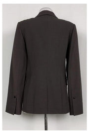Current Boutique-Halston Heritage - Solid Grey Blazer Sz 8