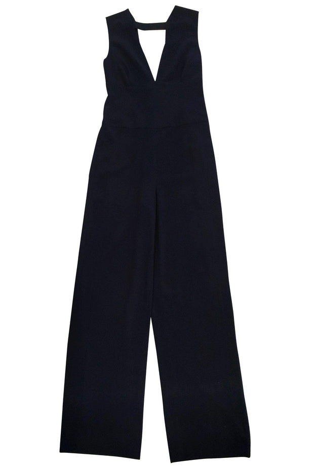 Current Boutique-Halston Heritage - Midnight Blue Jumpsuit Sz 2