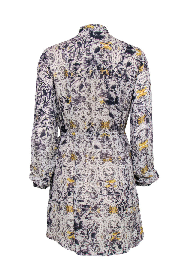 Current Boutique-Haute Hippie - White Floral Print Dress Sz XS