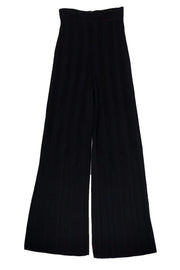 Current Boutique-Herve Leger - Black Ribbed Pants Sz S