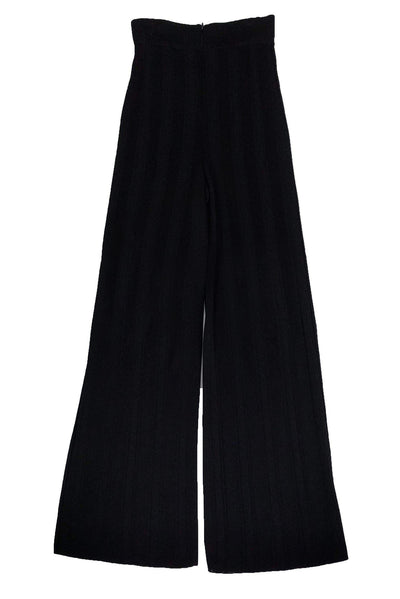 Current Boutique-Herve Leger - Black Ribbed Pants Sz S