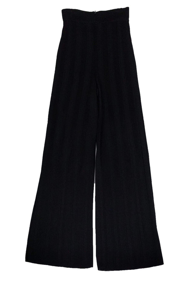 Current Boutique-Herve Leger - Black Ribbed Pants Sz S