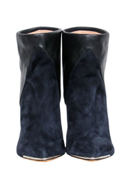 Current Boutique-IRO - Colorblocked Suede & Leather Booties Sz 8.5