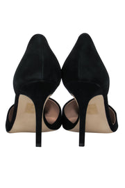 Current Boutique-J.Crew - Black Suede d’Orsay Pumps Sz 7.5
