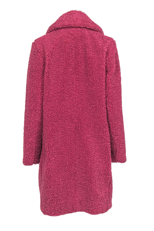 Current Boutique-J. Crew - Pink Teddy Coat Sz M