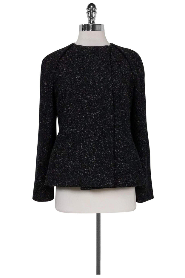 Current Boutique-Jil Sander - Black Multicolor Speckled Blazer Sz M