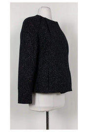 Current Boutique-Jil Sander - Black Multicolor Speckled Blazer Sz M