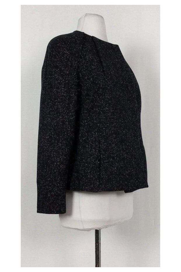 Current Boutique-Jil Sander - Black Multicolor Speckled Blazer Sz M