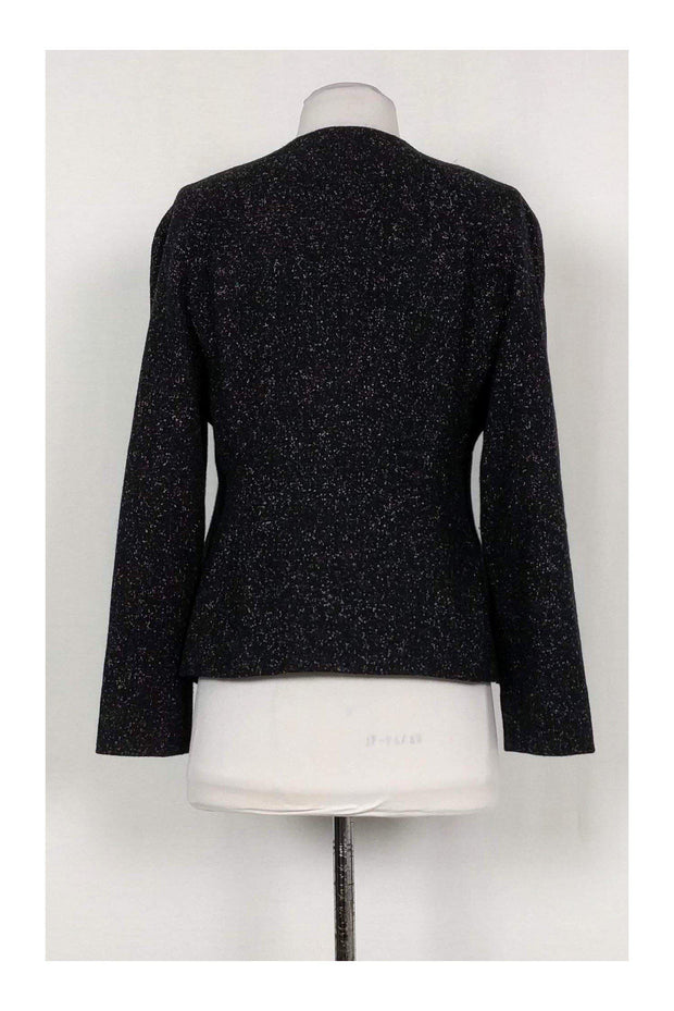 Current Boutique-Jil Sander - Black Multicolor Speckled Blazer Sz M