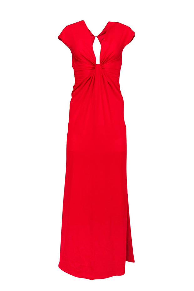 Current Boutique-Jill Jill Stuart - Red Knotted Gown Sz 0