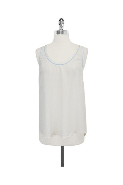 Current Boutique-Joie - Corianne Porcelain Silk Tank Sz S