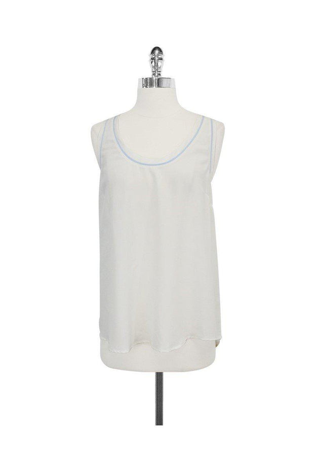 Current Boutique-Joie - Corianne Porcelain Silk Tank Sz S