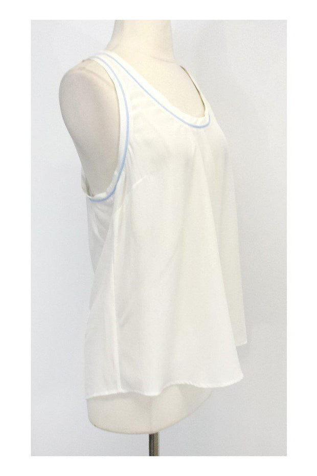 Current Boutique-Joie - Corianne Porcelain Silk Tank Sz S