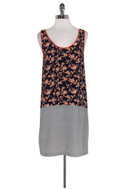 Current Boutique-Joie - Multicolor Silk Shift Dress Sz S
