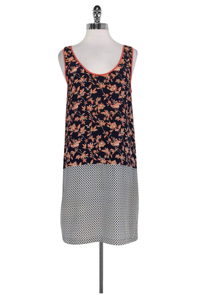 Current Boutique-Joie - Multicolor Silk Shift Dress Sz S