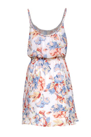 Current Boutique-Joie - Multicolor Floral Print Silk Sleeveless Dress Sz S