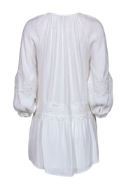 Current Boutique-Joie - White Boho Peasant Dress Sz XS