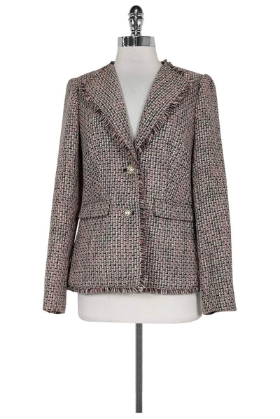 Current Boutique-Karl Lagerfeld - Multicolor Tweed Blazer Sz 4