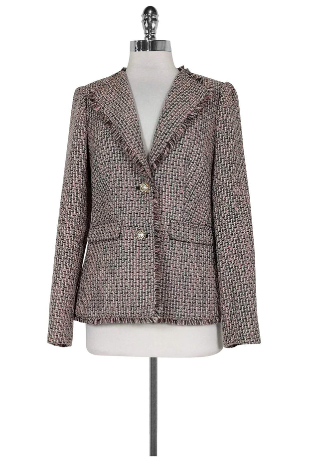 Current Boutique-Karl Lagerfeld - Multicolor Tweed Blazer Sz 4