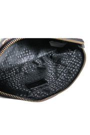 Current Boutique-Kate Spade - Black & Multicolor Abstract Print Crossbody Purse