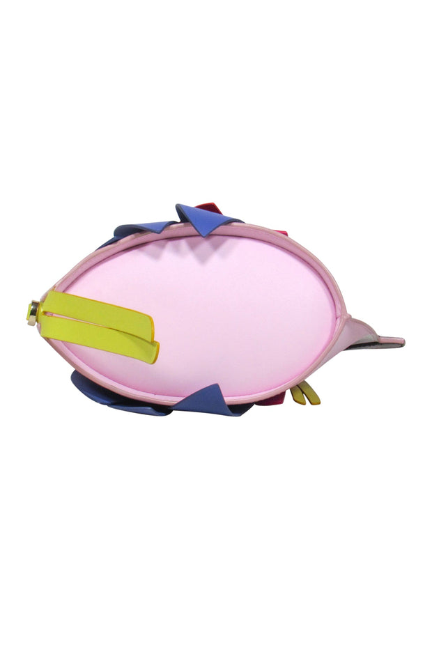 Current Boutique-Kate Spade - Pink Parrot Crossbody w/ Multicolor Feathers