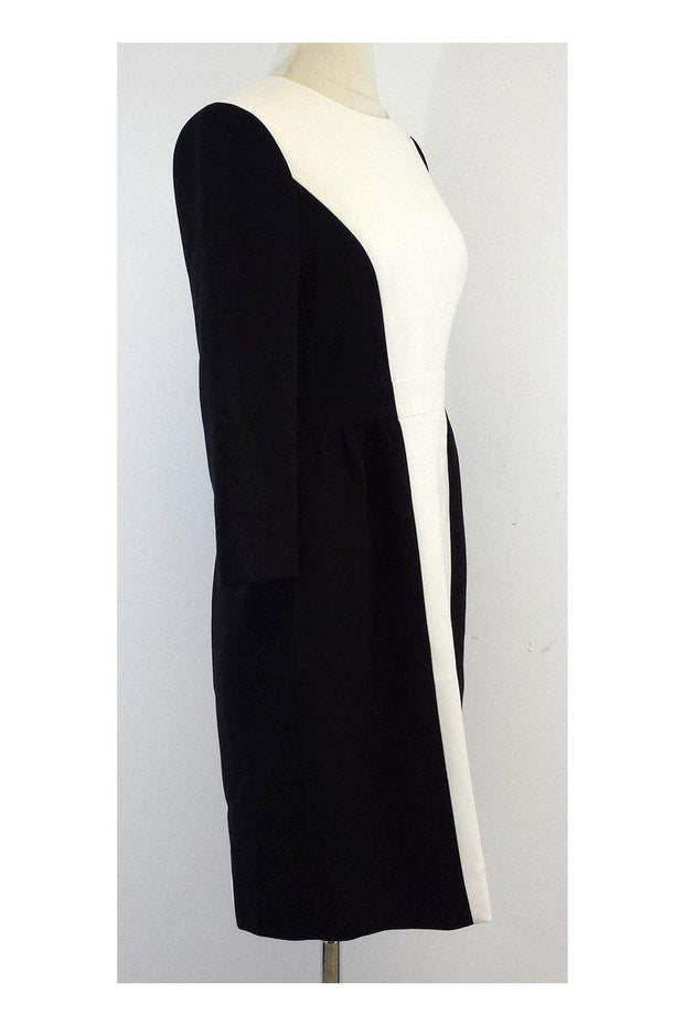 Current Boutique-Kate Spade - Black & White Colorblock Dress Sz 4