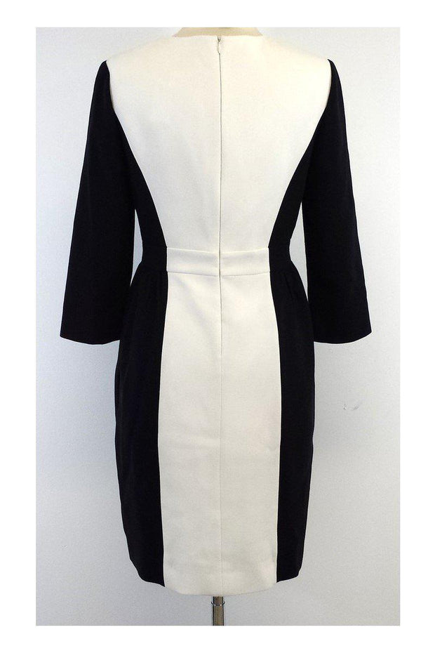Current Boutique-Kate Spade - Black & White Colorblock Dress Sz 4