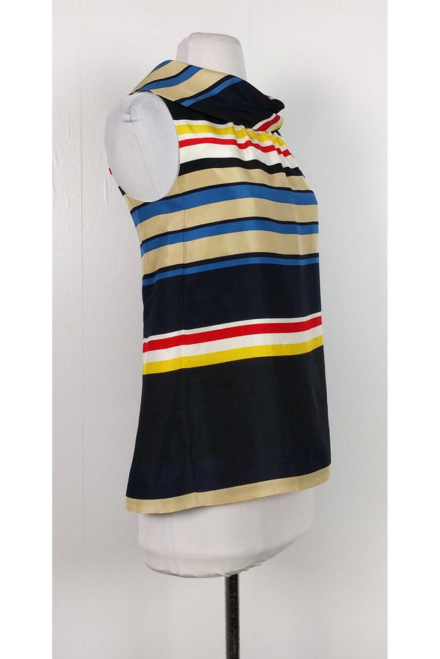 Current Boutique-Kate Spade - Wide Collar Striped Top Sz 0