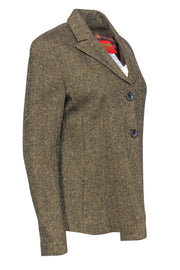 Current Boutique-Kenzo Jungle - Vintage Brown Wool Blazer Sz 10