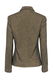 Current Boutique-Kenzo Jungle - Vintage Brown Wool Blazer Sz 10