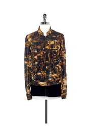 Current Boutique-Kimberly Ovitz - Kura Abstract Print Jacket Sz S