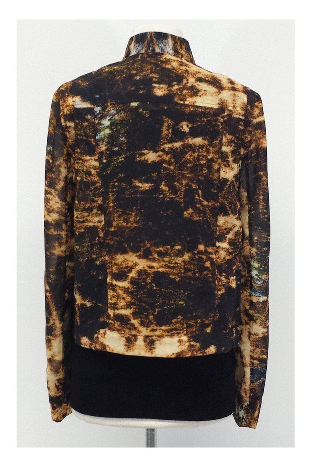 Current Boutique-Kimberly Ovitz - Kura Abstract Print Jacket Sz S