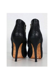 Current Boutique-L.A.M.B. - Black Leather Booties Sz 6